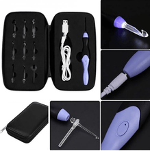 Load image into Gallery viewer, Lighted Crochet Hook Set (14 pcs set)