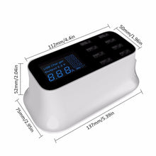 Load image into Gallery viewer, Smart 8-Port USB Charger