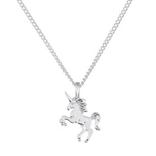 Load image into Gallery viewer, Life Is Magical Unicorn Horse Necklace