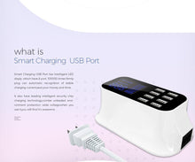 Load image into Gallery viewer, Smart 8-Port USB Charger