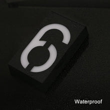 Load image into Gallery viewer, Solar-Powered LED House Number