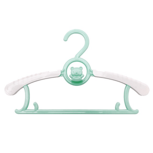 5pcs Household Baby Clothes Hangers, Adjustable, Space-saving, Plastic,  Drying Rack For Newborns