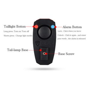 Anti-theft Intelligent Bicycle Alarm