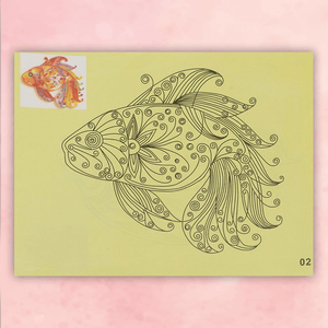 Art Addiction - Quilling Pattern Templates (18 pcs set)