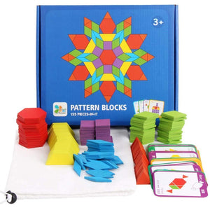 Creative Puzzle® Educational Building Toy Set (155 pcs set)
