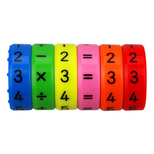 Load image into Gallery viewer, Learning Toy - Magnetic Arithmetic Blocks (6 pcs set)
