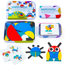 Load image into Gallery viewer, Puzzle &amp; Read - Educational Blocks Set
