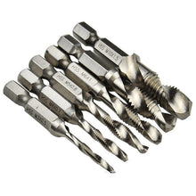 Load image into Gallery viewer, Screw &amp; Tap Drill Bits Set
