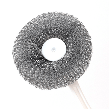 Load image into Gallery viewer, Scrub Master - Long Handle Kitchen Steel Wire Brush
