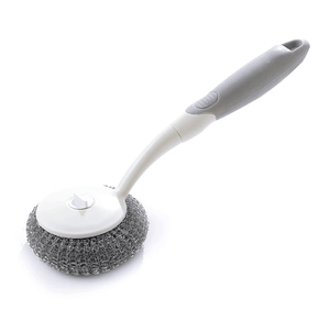 Scrub Master - Long Handle Kitchen Steel Wire Brush